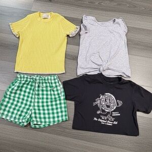 Girls Clothing Bundle Lot – 4 Pieces (Sizes 4T–5T)